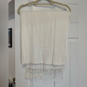 White pashmina